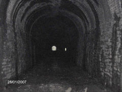 
Pennar Tunnel Eastern portal, Halls Road Tramroad, Pentwynmawr, January 2007
